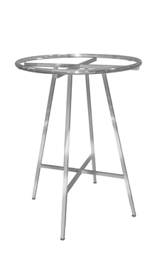 Chrome Collapsible Round Clothing Rack Chrome Collapsible Round Clothing Rack