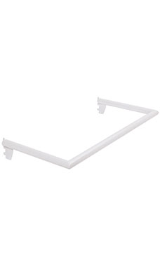 Boutique White Pipe U-Shaped Hangrail