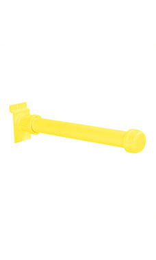 Made to Order 10" Slatwall Pipe Faceout - Bright Yellow