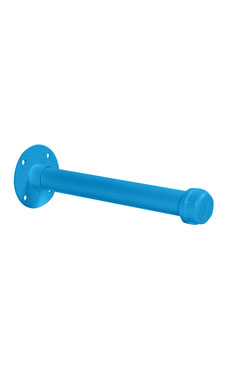 Made to Order 10" Pipe Faceout Wall Mount - Blue Made to Order 10" Pipe Faceout Wall Mount - Blue