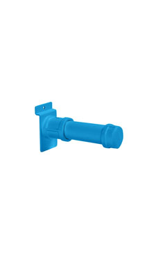 Made to Order 4.5" Slatwall Pipe Faceout - Blue