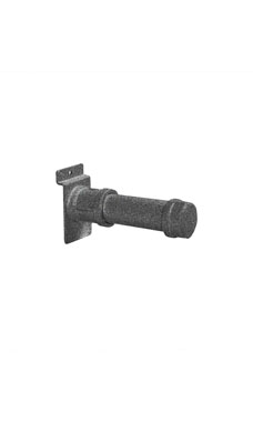 Made to Order 4.5" Slatwall Pipe Faceout - Silver Vein Made to Order 4.5" Slatwall Pipe Faceout - Silver Vein