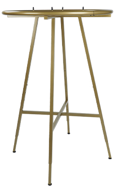Gold Collapsible Round Clothing Rack Gold Collapsible Round Clothing Rack