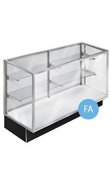 70" Metal Framed Extra Vision Display Case 70" Metal Framed Extra Vision Display Case