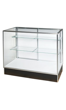 Black 48" Extra Vision Metal Framed Display Case Black 48" Extra Vision Metal Framed Display Case