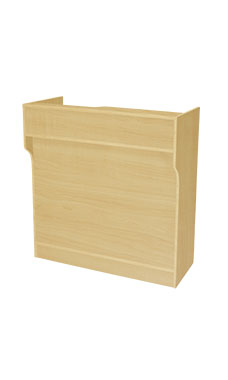 48 inch Maple Ledgetop Service Counter Ready to Assemble