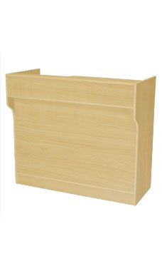 70 inch Maple Ledgetop Service Ready to Assemble