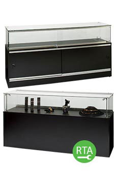 70"W x 36"H Infinity Jewelry Showcase - RTA 70"W x 36"H Infinity Jewelry Showcase - RTA