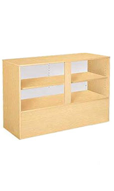 6' Maple Economy Service Counter