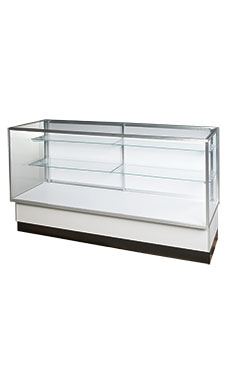 Metal Framed 6' Gray Display Cases Metal Framed 6' Gray Display Cases