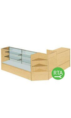 Maple Full Vision Display Case Arrangements Maple Full Vision Display Case Arrangements