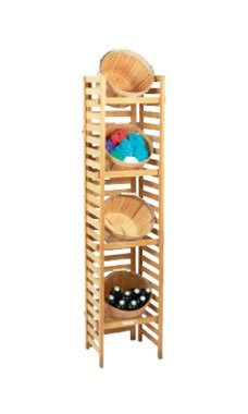 Basket Displays Hold 4 One Peck Baskets Basket Displays Hold 4 One Peck Baskets