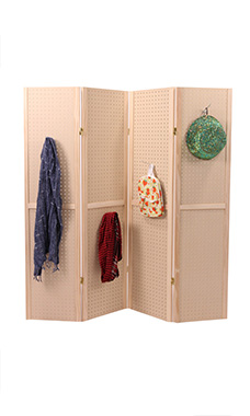 4 Panel Pegboard Displays 4 Panel Pegboard Displays