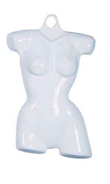 Shapely Woman's Form- White