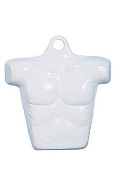 Man's Shirt Fashion Form- White Man's Shirt Fashion Form- White