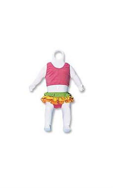 Full Height Infant Fashion Form- White