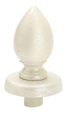 Teardrop Dress Form Finial- Ivory Teardrop Dress Form Finial- Ivory