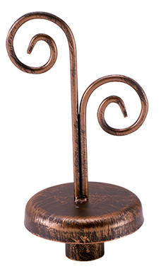 Boutique Boutique Cobblestone Double Curl Finial for Dressmaker Formss Boutique Boutique Cobblestone Double Curl Finial for Dressmaker Formss