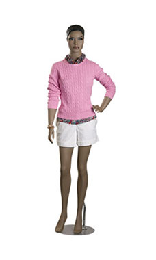 Fiberglass Female Ethnic Mannequins - Full Body Fiberglass Female Ethnic Mannequins - Full Body