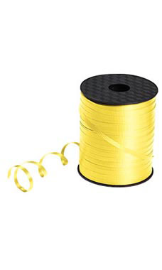 Yellow Curling Ribbon