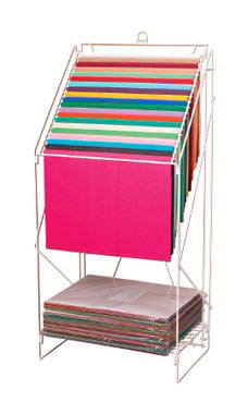 Floor Standing White Wire Tissue Paper Rack Floor Standing White Wire Tissue Paper Rack