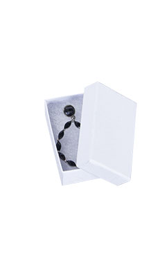 White Cotton-Filled Jewelry Boxes White Cotton-Filled Jewelry Boxes