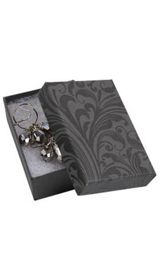 Elegant Jewelry Box 3-1/16x2-1/8 Elegant Jewelry Box 3-1/16x2-1/8