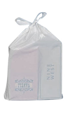 White Drawtape Shoe Bags White Drawtape Shoe Bags