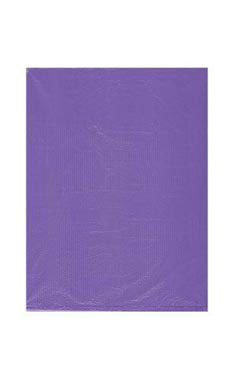 High-Density Purple Plastic Merchandise Bags - 8.5" x 11"