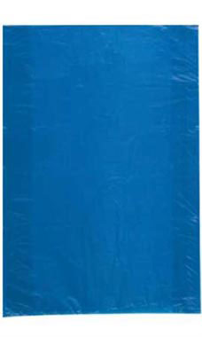 High-Density Blue Plastic Merchandise Bags - 20" x 5" x 30"