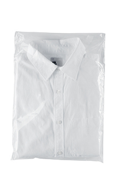 Clear Plastic Shirt Bags - 12" x 16" x 3" Clear Plastic Shirt Bags - 12" x 16" x 3"
