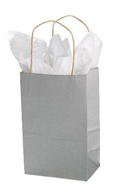 Small Silver Metallic Wholesale Paper Shopping Bags Small Silver Metallic Wholesale Paper Shopping Bags