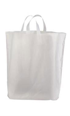 Frosted, Semi-Opaque Wholesale Plastic Shopping Bags Frosted, Semi-Opaque Wholesale Plastic Shopping Bags