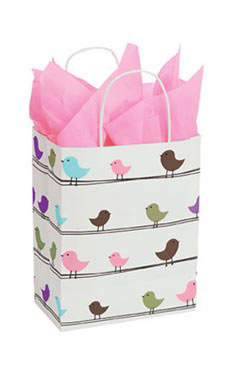 Little Birdies Paper Shopping Bag Little Birdies Paper Shopping Bag