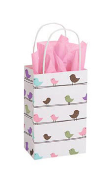 Little Birdies Paper Shopping Bag Little Birdies Paper Shopping Bag