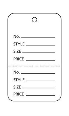 White Unstrung Small Coupon Price Tags White Unstrung Small Coupon Price Tags