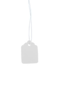 White String Merchandise Tag #3