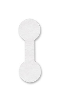 White Small Gummed Ring Jewelry Tags White Small Gummed Ring Jewelry Tags