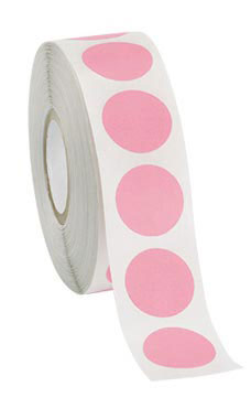 Pink Self-Adhesive Colored Label Pink Self-Adhesive Colored Label