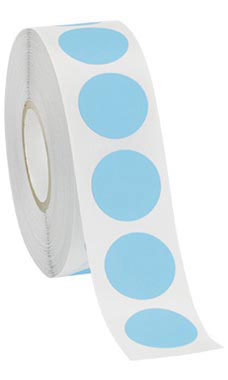 Blue Self-Adhesive Colored Label Blue Self-Adhesive Colored Label