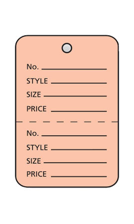 Pink Unstrung Small Coupon Price Tag Pink Unstrung Small Coupon Price Tag