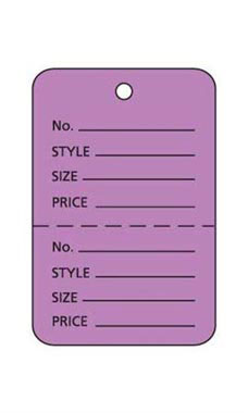 Lavender Unstrung Small Coupon Price Tag