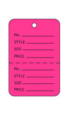 Small Pink Coupon Price Tags Small Pink Coupon Price Tags