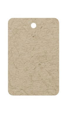 Small Unstrung Kraft Non-Perforated Blank Price Tags Small Unstrung Kraft Non-Perforated Blank Price Tags