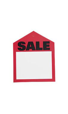Red Sales Price Tags Red Sales Price Tags