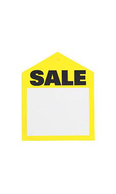 Yellow Sales Price Tag Yellow Sales Price Tag