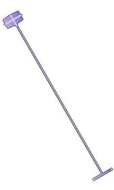 3" Purple Regular Fasteners