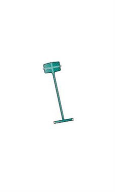 1" Green Regular Fastener