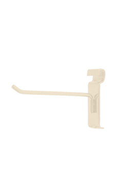 Made to Order 6" Wire Grid Peg Hook - Stoney White Made to Order 6" Wire Grid Peg Hook - Stoney White