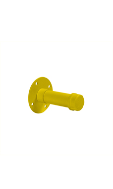 Made to Order 4.5" Pipe Faceout Wall Mount - Bright Yellow Made to Order 4.5" Pipe Faceout Wall Mount - Bright Yellow